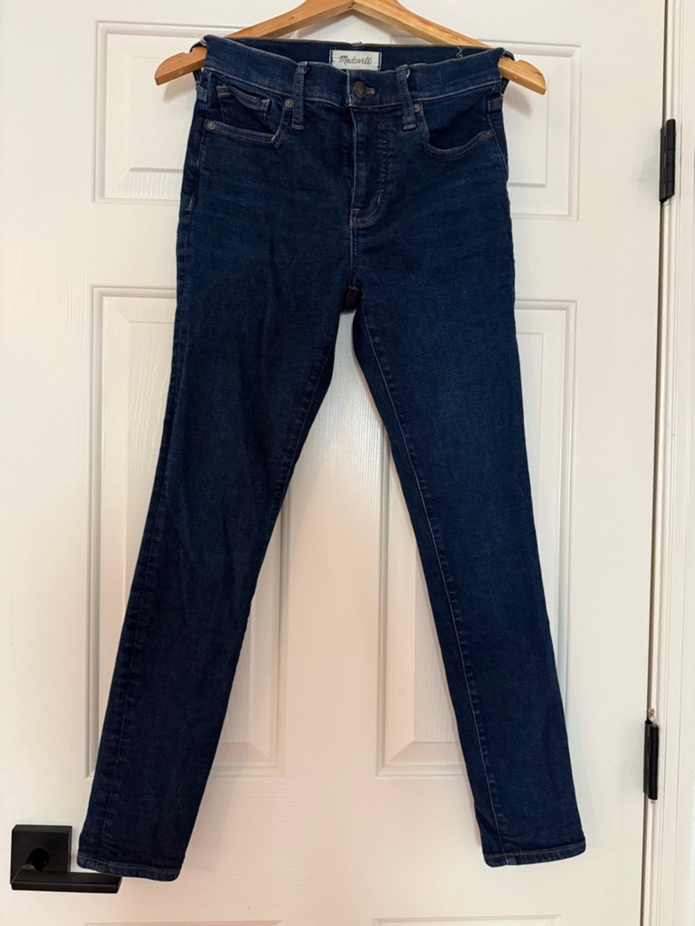Madewell Indigo Skinny Jeans - Deep Blue Wash